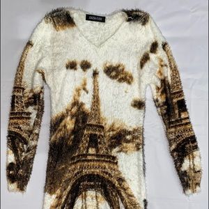 Fuzzy Paris Dress. Small